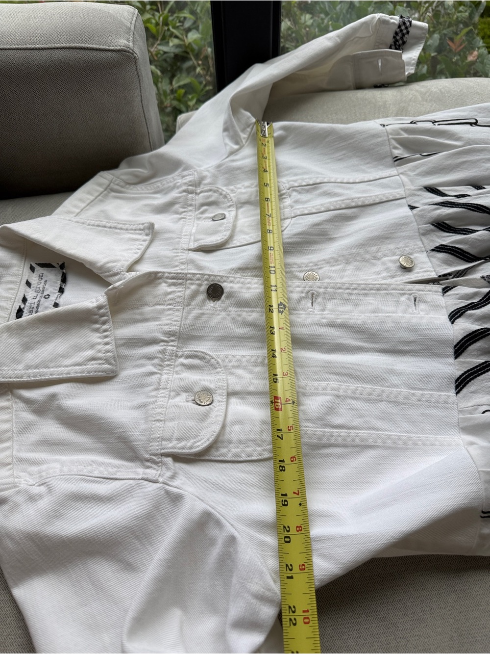 Shari B. Green ONE OF A KIND Original Duster Jacket XL Round Top Market Texas - Picture 16 of 16